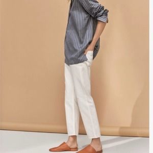 Vince 1961 Union Slouch Jeans in White.